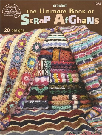 The Ultimate Book Of Scrap Afghans(1) - 木棉花 - 雨茫茫，霧茫茫，盼望花開，花已落……