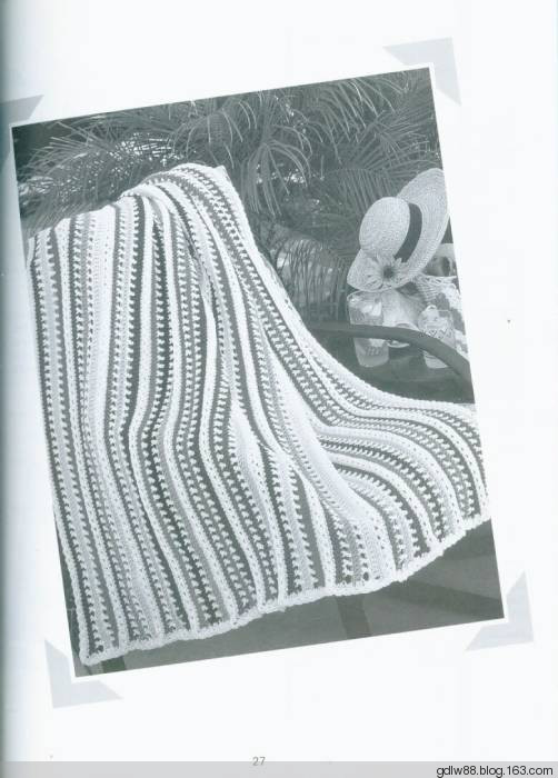 The Ultimate Book Of Scrap Afghans(1) - 木棉花 - 雨茫茫，霧茫茫，盼望花開，花已落……