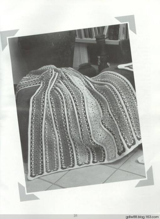 The Ultimate Book Of Scrap Afghans(1) - 木棉花 - 雨茫茫，霧茫茫，盼望花開，花已落……