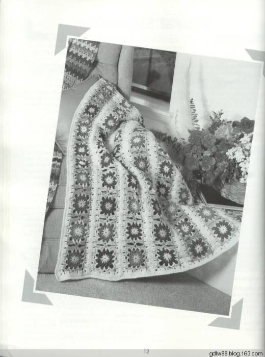 The Ultimate Book Of Scrap Afghans(1) - 木棉花 - 雨茫茫，霧茫茫，盼望花開，花已落……