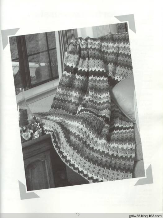 The Ultimate Book Of Scrap Afghans(1) - 木棉花 - 雨茫茫，霧茫茫，盼望花開，花已落……