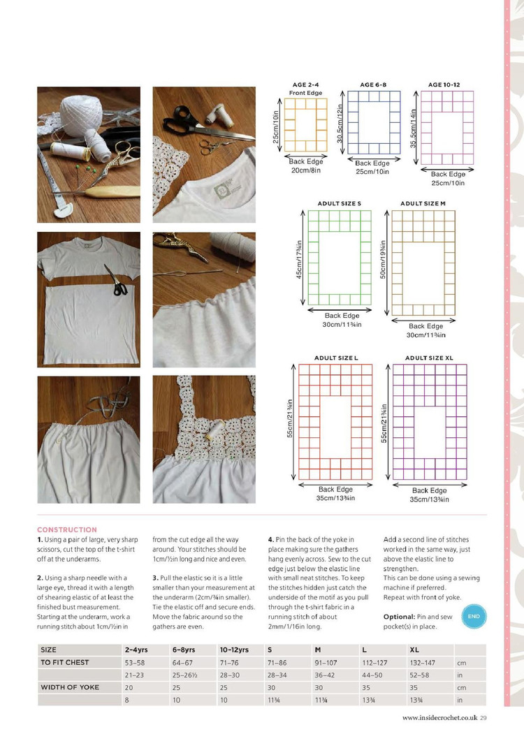 Inside Crochet  Issue 65 2015 - 輕描淡寫 - 輕描淡寫