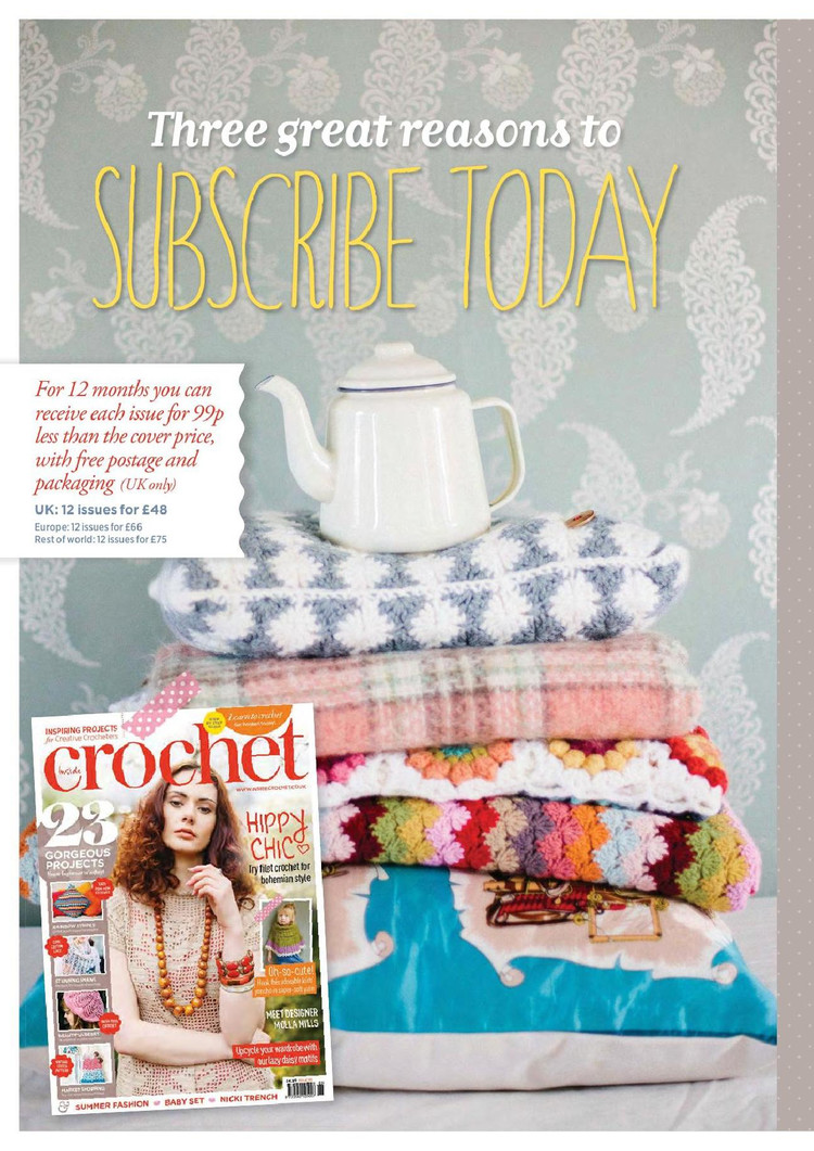 Inside Crochet  Issue 65 2015 - 輕描淡寫 - 輕描淡寫