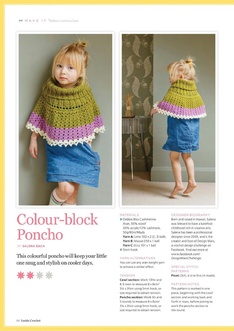 Inside Crochet  Issue 65 2015 - 輕描淡寫 - 輕描淡寫