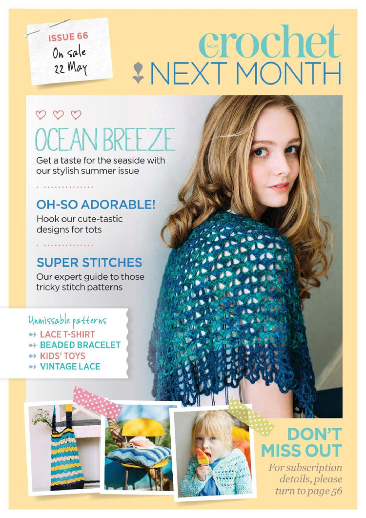 Inside Crochet  Issue 65 2015 - 輕描淡寫 - 輕描淡寫