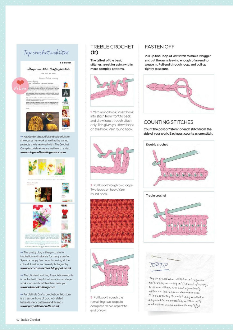 Inside Crochet  Issue 65 2015 - 輕描淡寫 - 輕描淡寫