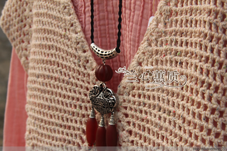 云彩~~簡單個(gè)性鉤針背心（蘭心蕙質(zhì)201414） - 蘭心蕙質(zhì) - 蘭心蕙質(zhì)藍(lán)云海
