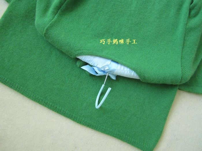 綠扣子打底衫-巧手媽咪 - 阿明的手工坊 - 千針萬線