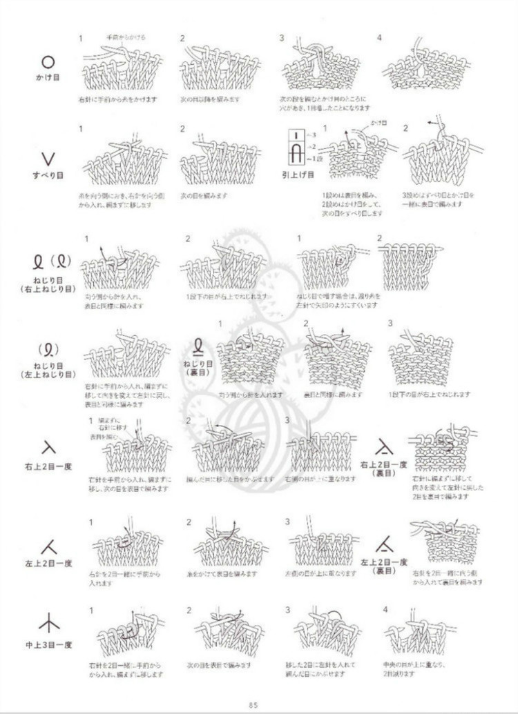Michiyos Casual Knit and Crochet 2015 - 輕描淡寫 - 輕描淡寫