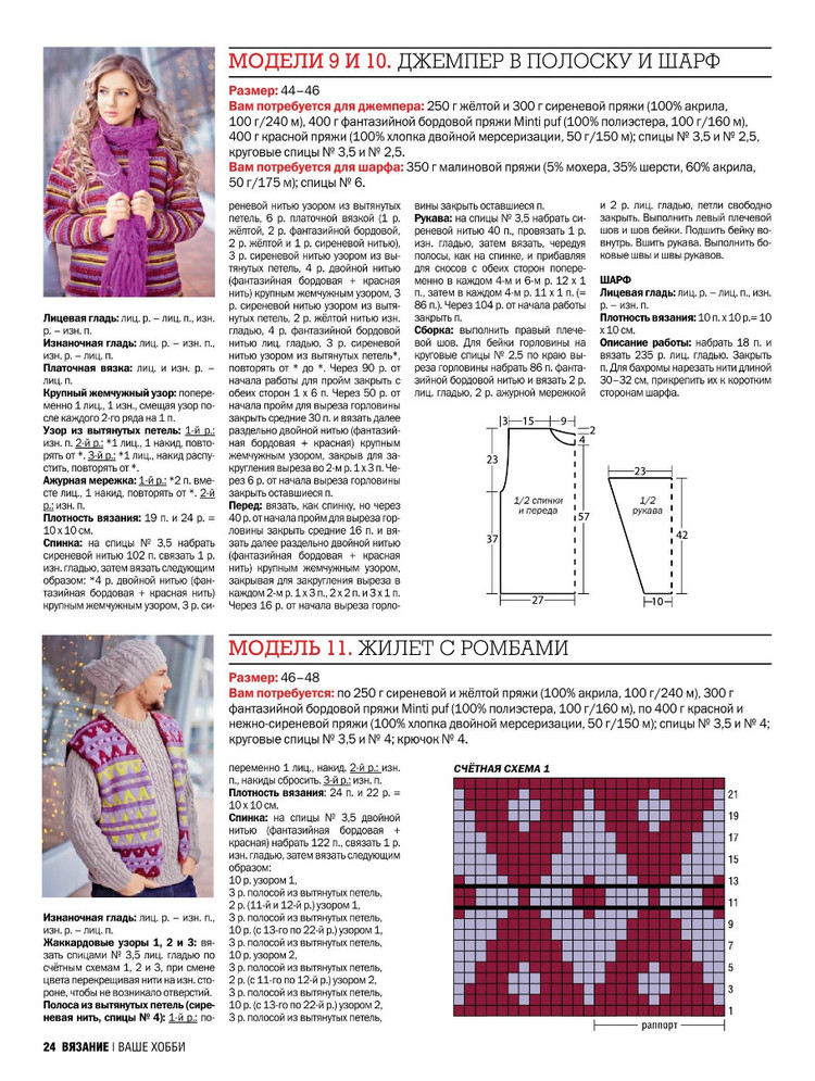 Вязание ваше хобби. Приложение к №1 2016 - 輕描淡寫 - 輕描淡寫