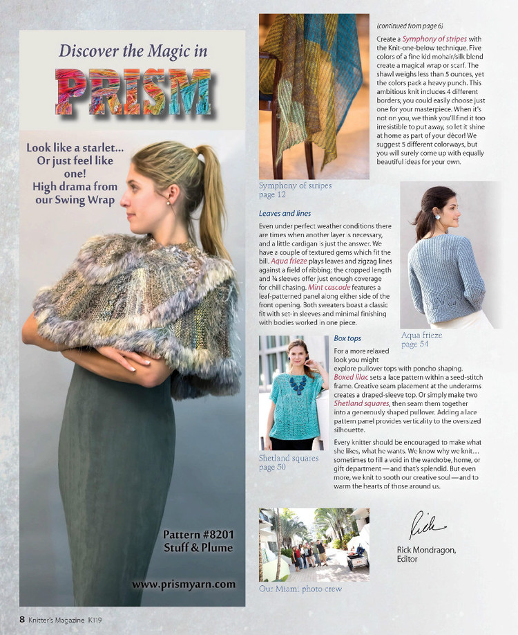 Knitters Magazine  Summer 2015 - 輕描淡寫 - 輕描淡寫