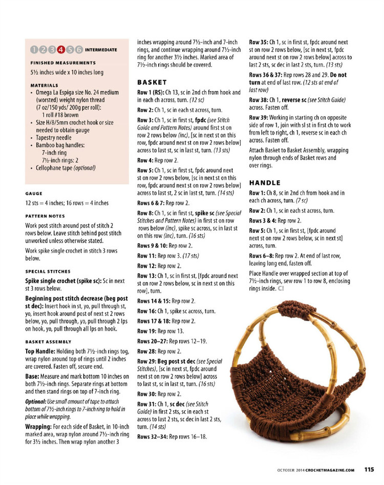 Crochet Gifts in 1-2-3  October 2014 - 輕描淡寫 - 輕描淡寫