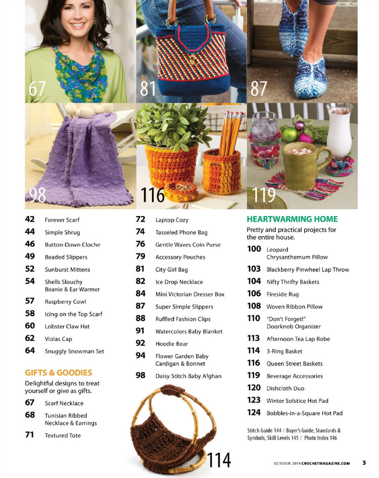 Crochet Gifts in 1-2-3  October 2014 - 輕描淡寫 - 輕描淡寫