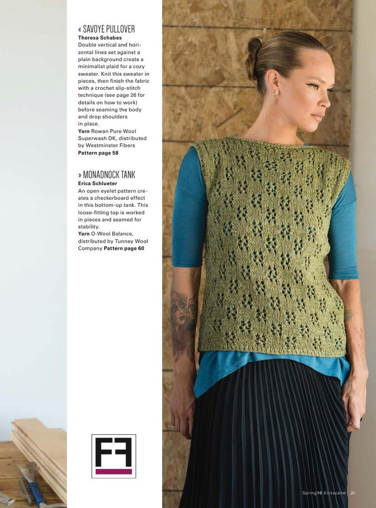 Knitscene  Spring 2016 - 輕描淡寫 - 輕描淡寫