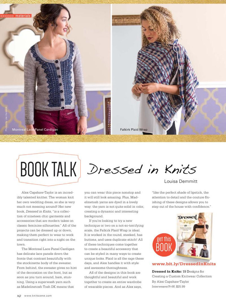 Knitscene  Spring 2016 - 輕描淡寫 - 輕描淡寫