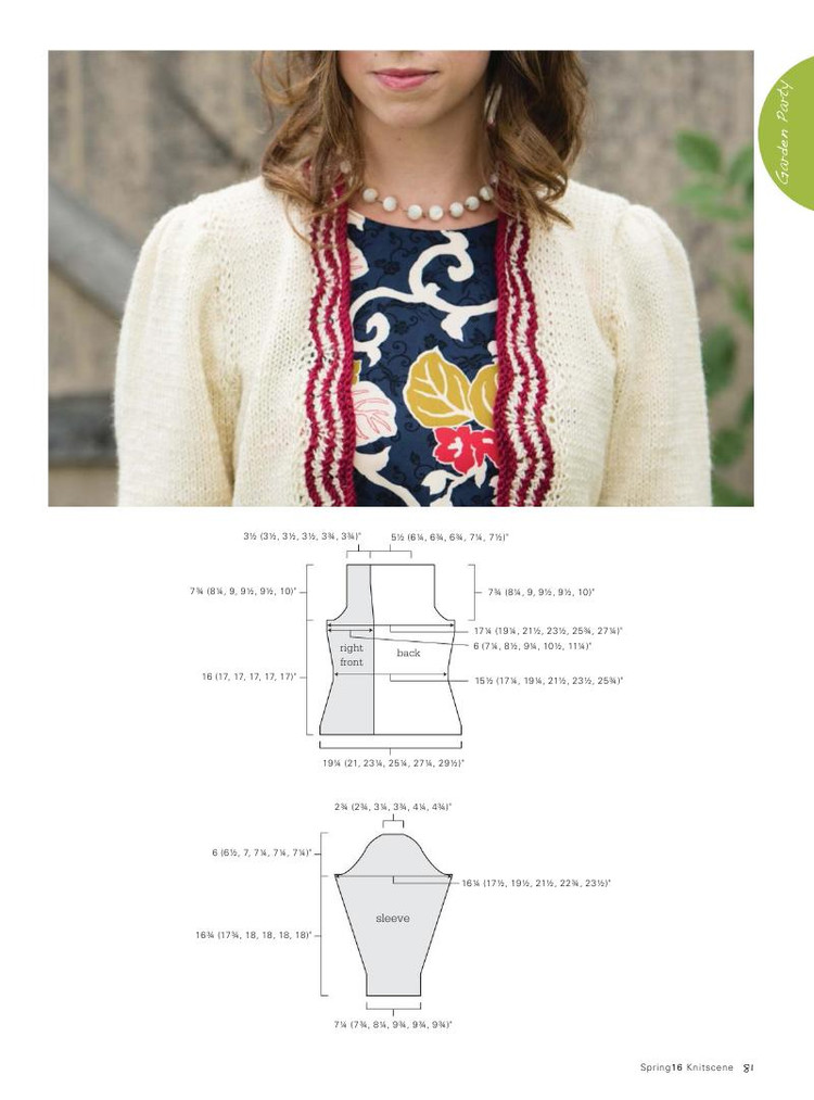Knitscene  Spring 2016 - 輕描淡寫 - 輕描淡寫