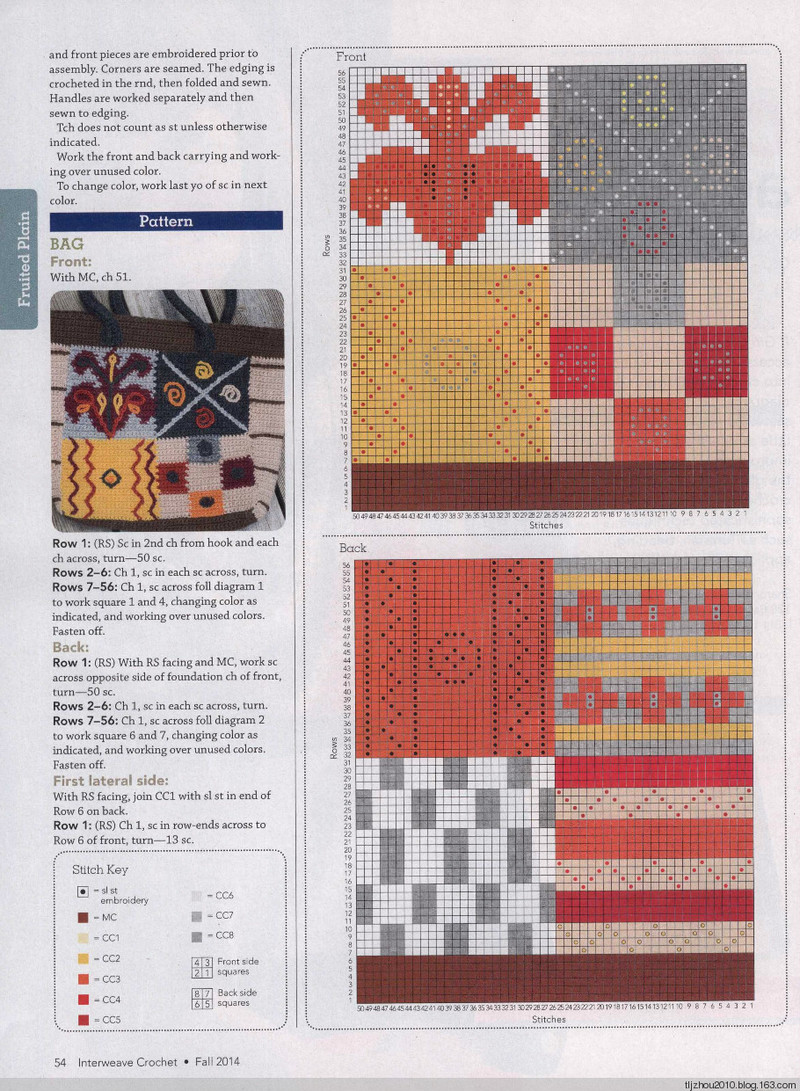 Interweave Crochet 2014 秋 - 紫蘇 - 紫蘇的博客