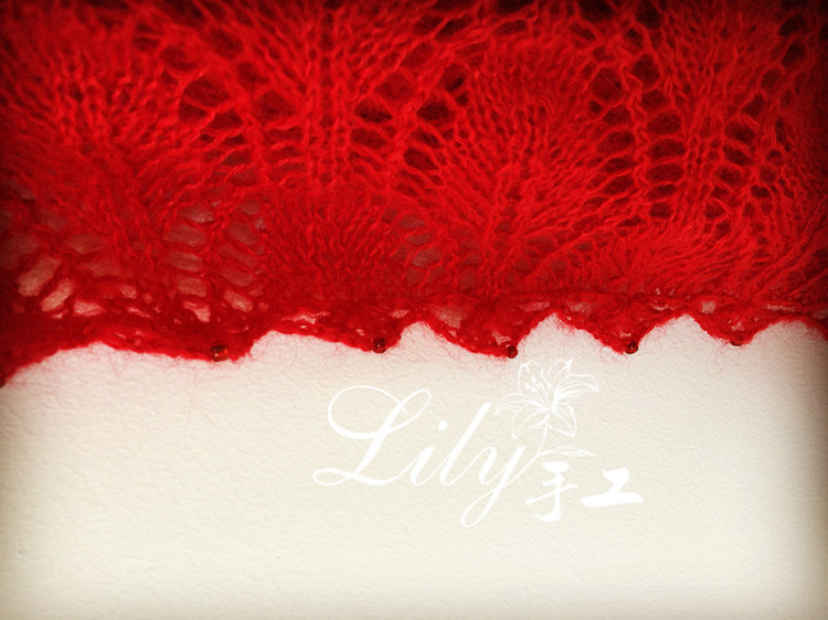 【Lily手工】--花澗--超級(jí)實(shí)用的葉子花披肩 - Lily - Lily的手工編織天地