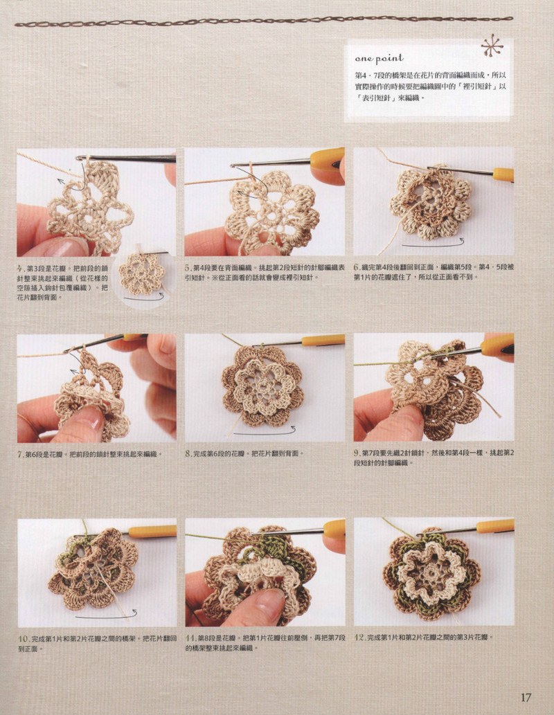好想織織看~愛(ài)爾蘭風(fēng)蕾絲編織 2012 - 沫羽 - 沫羽編織后花園