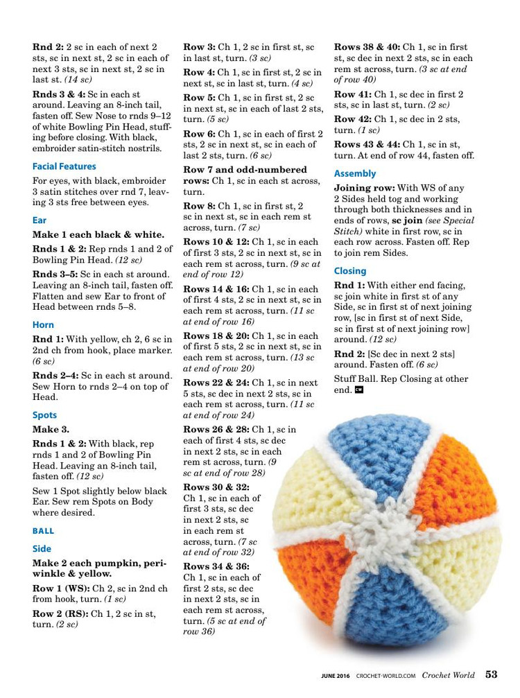 Crochet World №3 2016 - 輕描淡寫 - 輕描淡寫