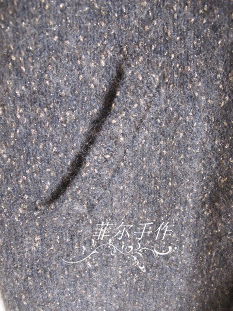 【菲爾手作】大牌開衫季之星爍---中長款韓版開衫（美圖+女兒秀) - 菲爾 - 菲爾的編織博客