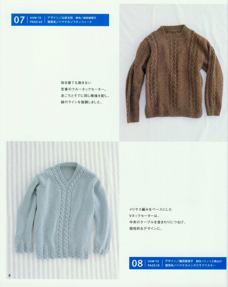 Mens knit catalogue P84 - li98929 - 老妖兒的博客
