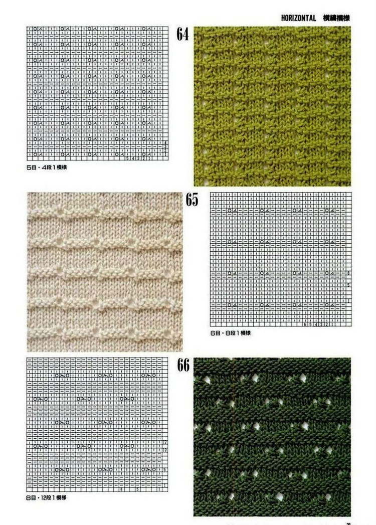 300 Knitting patterns book (鏤空花樣）一 - 非編魚 - 非編魚的博客