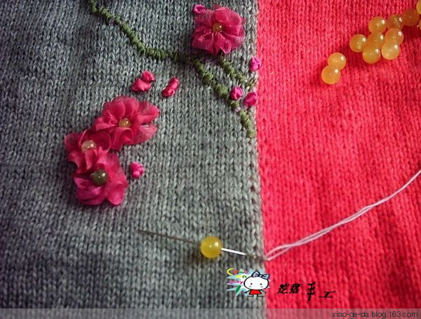 疙瘩手工--創(chuàng)新極品山羊絨--暗香疏影 - 小疙瘩 - 小疙瘩的博客
