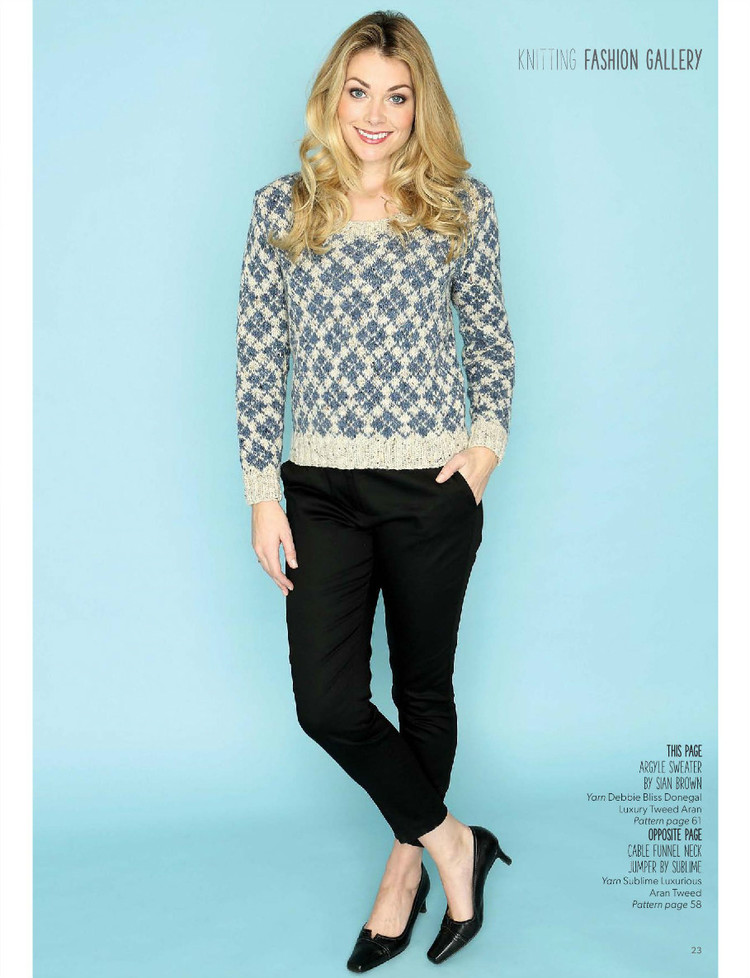Knitting  Issue 149 2015 - 輕描淡寫 - 輕描淡寫