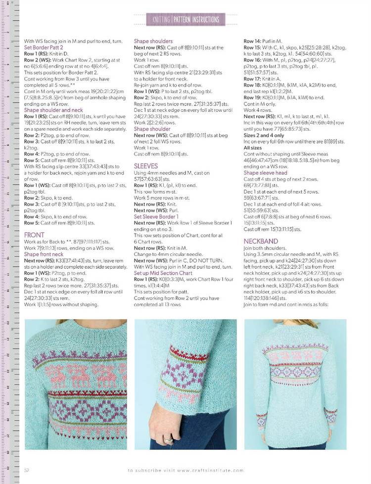 Knitting  Issue 149 2015 - 輕描淡寫 - 輕描淡寫
