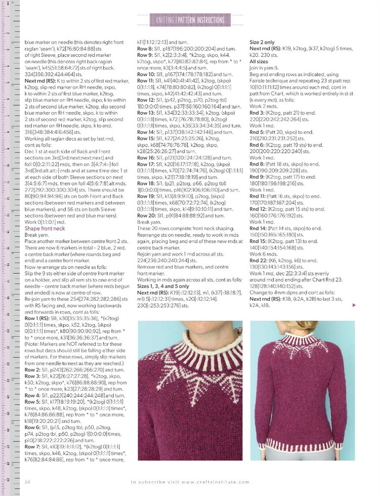 Knitting  Issue 149 2015 - 輕描淡寫 - 輕描淡寫