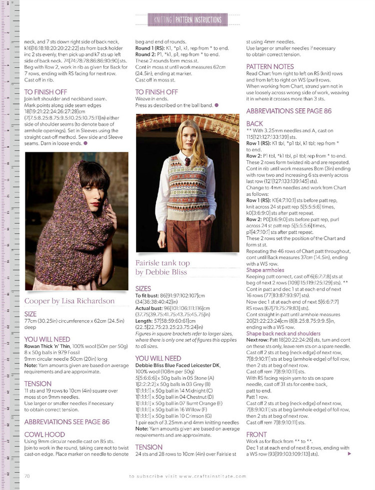Knitting  Issue 149 2015 - 輕描淡寫 - 輕描淡寫