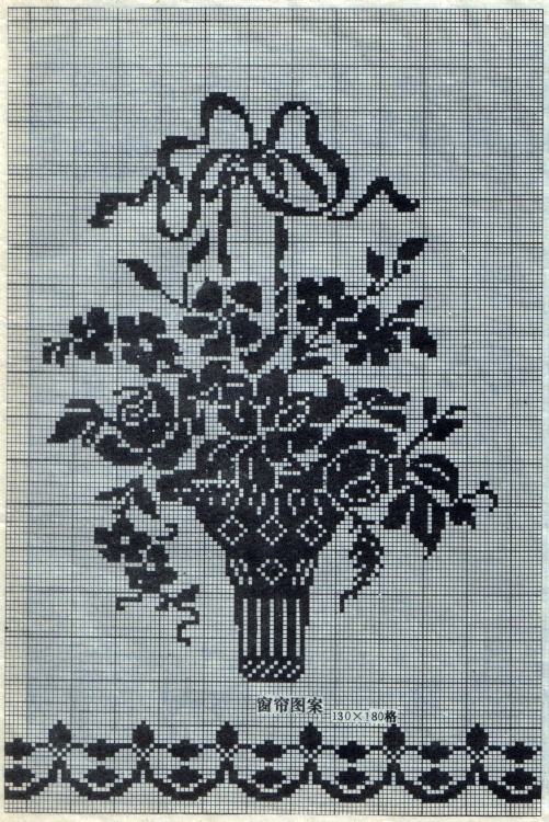 八十年代的鉤針蕾絲方格圖案 - 茗宴 - 茗香夜宴