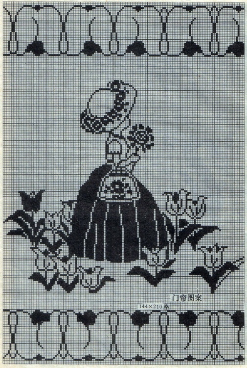八十年代的鉤針蕾絲方格圖案 - 茗宴 - 茗香夜宴