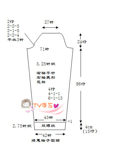 1246——綠意——仿paw in paw綠色毛衣 - ty - ty 的 編織博客