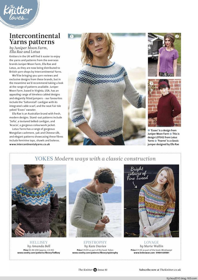 The Knitter Issue 81 - 紫蘇 - 紫蘇的博客