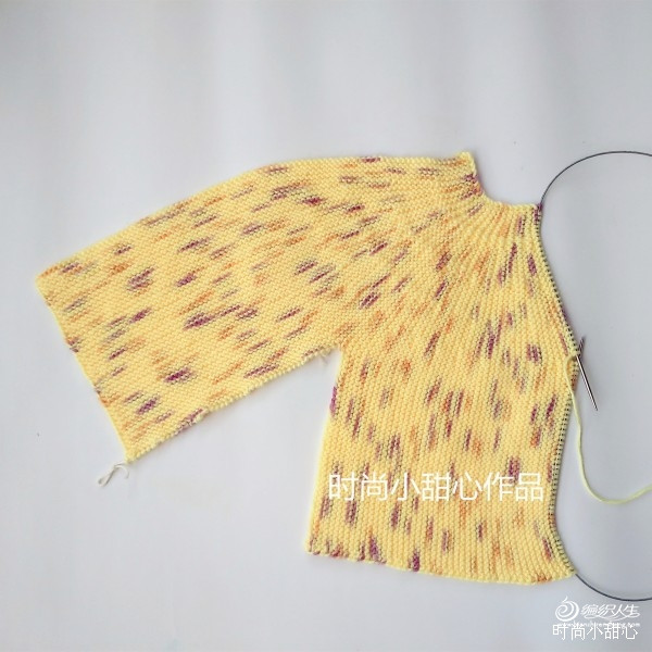 [50～80cm嬰幼兒毛衣] 一線織完的寶寶衫---時尚小甜心 - 馬馬虎虎 - 編織網(wǎng)手工博客