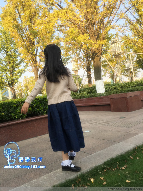 【戀戀云汀】魯冰花——可耐的小淑女毛衣 - 戀戀云汀 - 汀水云間戀戀云汀