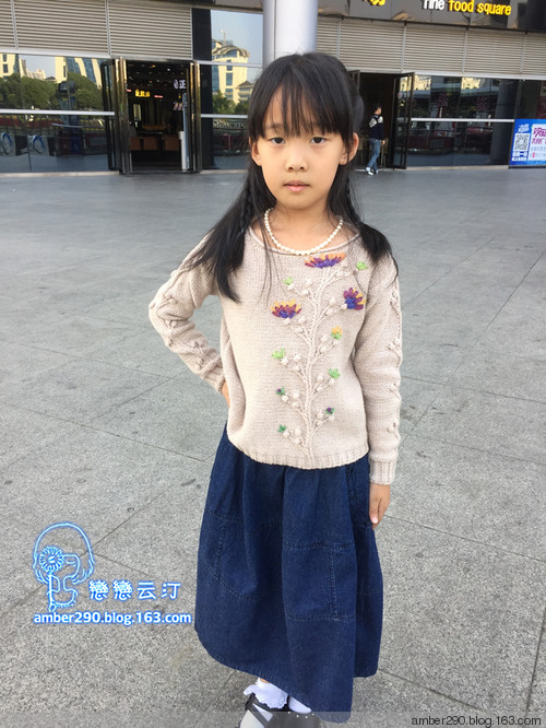 【戀戀云汀】魯冰花——可耐的小淑女毛衣 - 戀戀云汀 - 汀水云間戀戀云汀