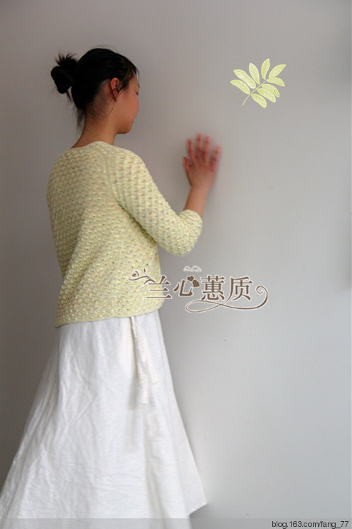 尋花落～～唯美花樣的小開衫(蘭心蕙質(zhì)201417) - 蘭心蕙質(zhì) - 蘭心蕙質(zhì)藍(lán)云海