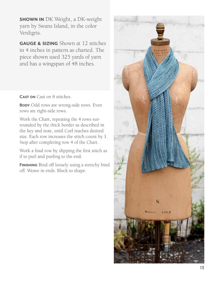 Curls: Versatile, Wearable Wraps to Knit at Any Gauge - 輕描淡寫(xiě) - 輕描淡寫(xiě)