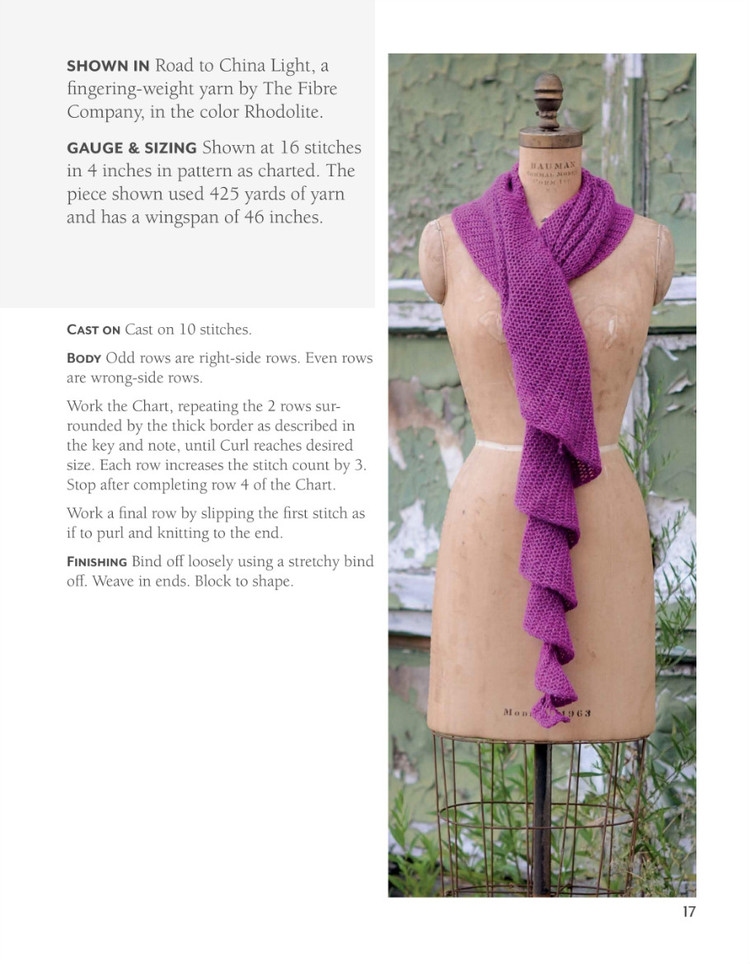 Curls: Versatile, Wearable Wraps to Knit at Any Gauge - 輕描淡寫(xiě) - 輕描淡寫(xiě)