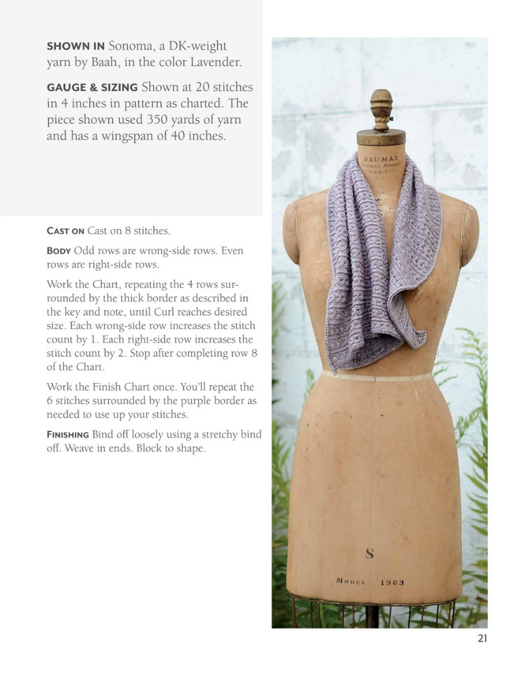 Curls: Versatile, Wearable Wraps to Knit at Any Gauge - 輕描淡寫(xiě) - 輕描淡寫(xiě)