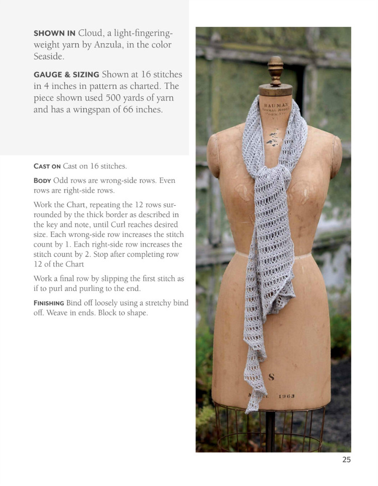 Curls: Versatile, Wearable Wraps to Knit at Any Gauge - 輕描淡寫(xiě) - 輕描淡寫(xiě)