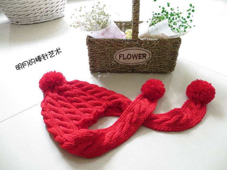 經(jīng)典可愛護(hù)耳帽（零基礎(chǔ)視頻+真人秀） - 明月的棒針?biāo)囆g(shù) - 明月的棒針?biāo)囆g(shù)