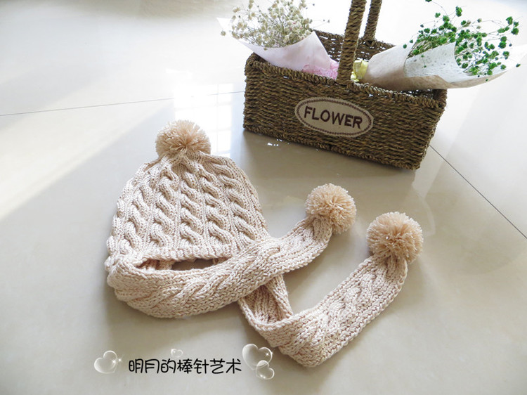 經(jīng)典可愛護(hù)耳帽4-12歲（零基礎(chǔ)視頻+真人秀） - 明月的棒針?biāo)囆g(shù) - 明月的棒針?biāo)囆g(shù)