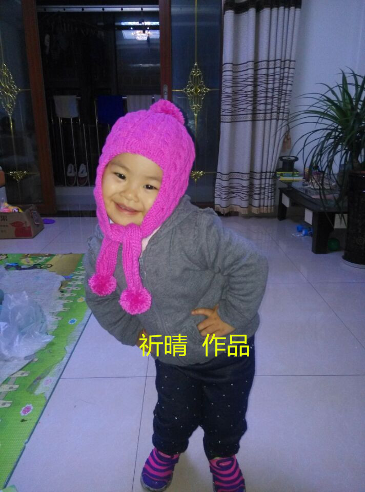 經(jīng)典可愛護(hù)耳帽4-12歲（零基礎(chǔ)視頻+真人秀） - 明月的棒針?biāo)囆g(shù) - 明月的棒針?biāo)囆g(shù)