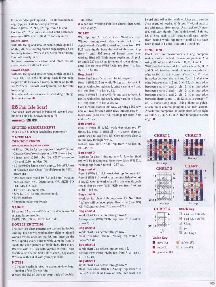 Vogue Knitting International  Holiday 2014 - 輕描淡寫 - 輕描淡寫