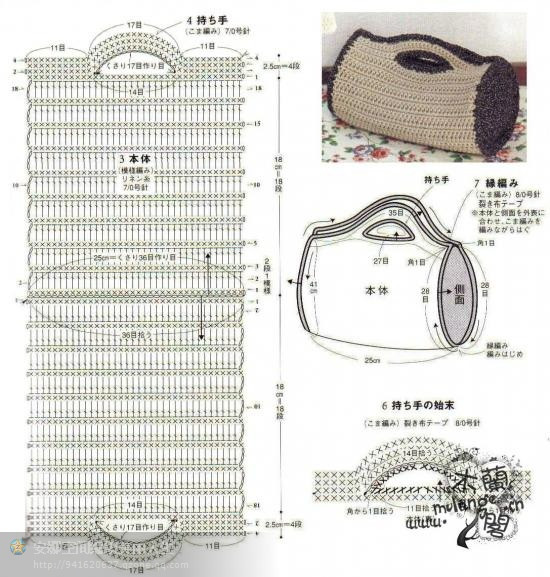 安娜作品----我一天鉤起的包包加圖解 - 王安娜 - 王安娜的博客