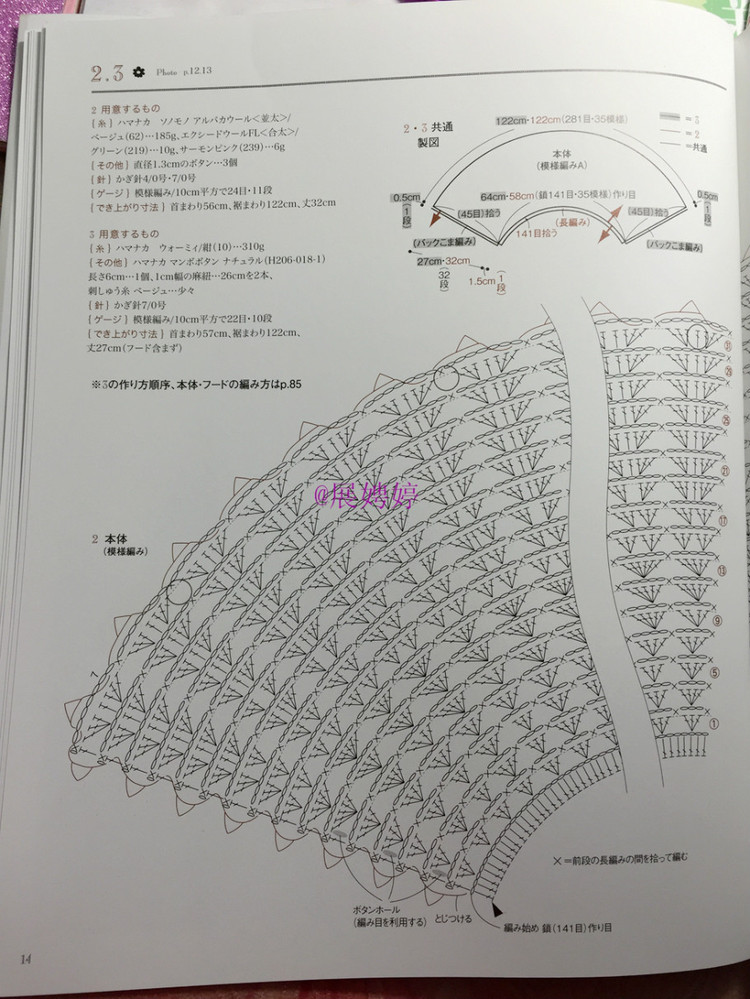展娉婷新年禮物第一發(fā)： 3日でカンタン! かぎ針で編む北歐スタイルのはおりもの ベスト?ポンチョ  - 荷塘秀色 - 茶之韻
